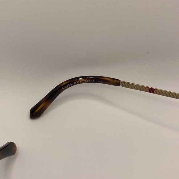 Burberry Prescription Glasses Style B2280 EUC - Picture 5 of 5